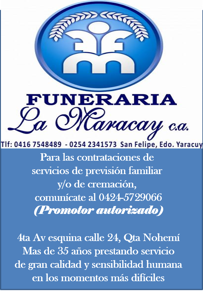 FUNERARIA LA MARACAY